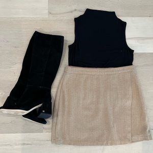 Abercrombie & Fitch Wool Skort